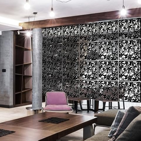 LRZCGB 24-Piece PVC Room Divider Cover