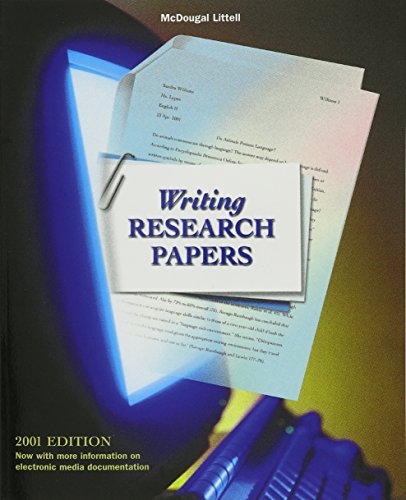 Language Network: Writing Research Papers Grades 9-12