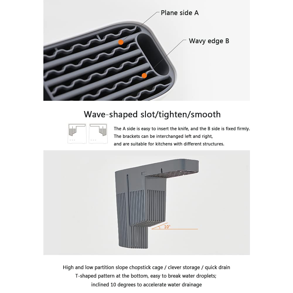 Tablero de Corte de Cuchillas Esterilizador, Secador de hogar Utensilios de Cocina Tablero de Corte de Rack, Cocina Multifuncional de Cocina Mueble de desinfección de Herramientas Limpiador