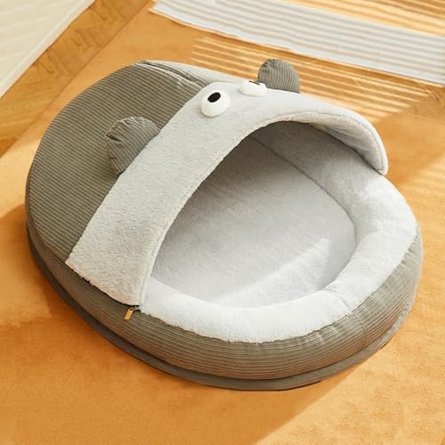 Grotte pour chats design pantoufle pour réchauffer les siestes au salon