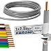 Produktbild EBROM Aderleitung - Einzelader starr - PVC Leitung - Verdrahtungsleitung - H07V-U 2,5 mm² - 2,5 mm2 - Farbe: grau - viele Längen wählbar, von 10 Meter bis 100 Meter - Ihre ausgewählte Länge: 10 m