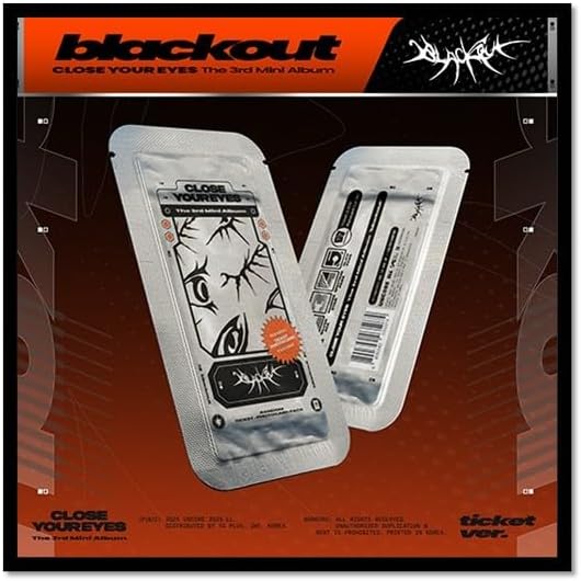 CLOSE YOUR EYES blackout [ticket Ver.] 3rd Mini Album