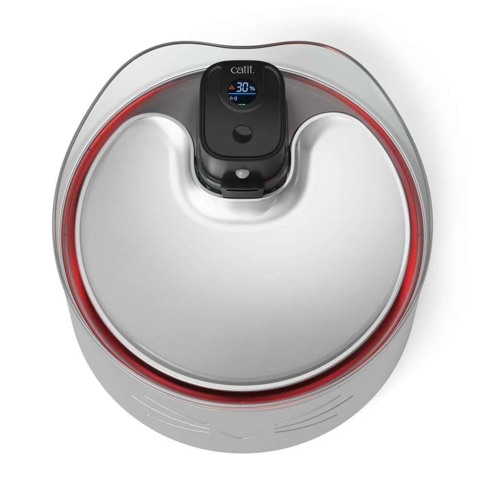 Fuente Sin Cables Catit PIXI de Acero Inoxidable UVC, 5 l
