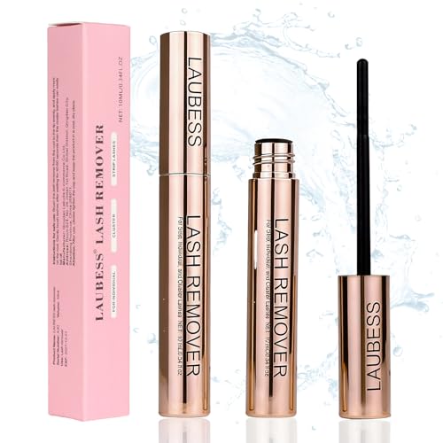 Image of Lash Remover for Lash Extensions 10ML LAUBESS Lash Glue Remover Lash Bond and Seal Remover Lash Extension Remover Lash Cluster Remover Eyelash Remover for Lash Clusters