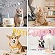 Geburtstagshut für Hunde, 10 Stück Mini-Partyhüte für Stofftiere, bunte Glitzer-Welpen- und Katzenhut mit verstellbarem Riemen für kleine Tiere und Plüsch-Teddys (12 x 7,5 cm (für kleine Hunde und