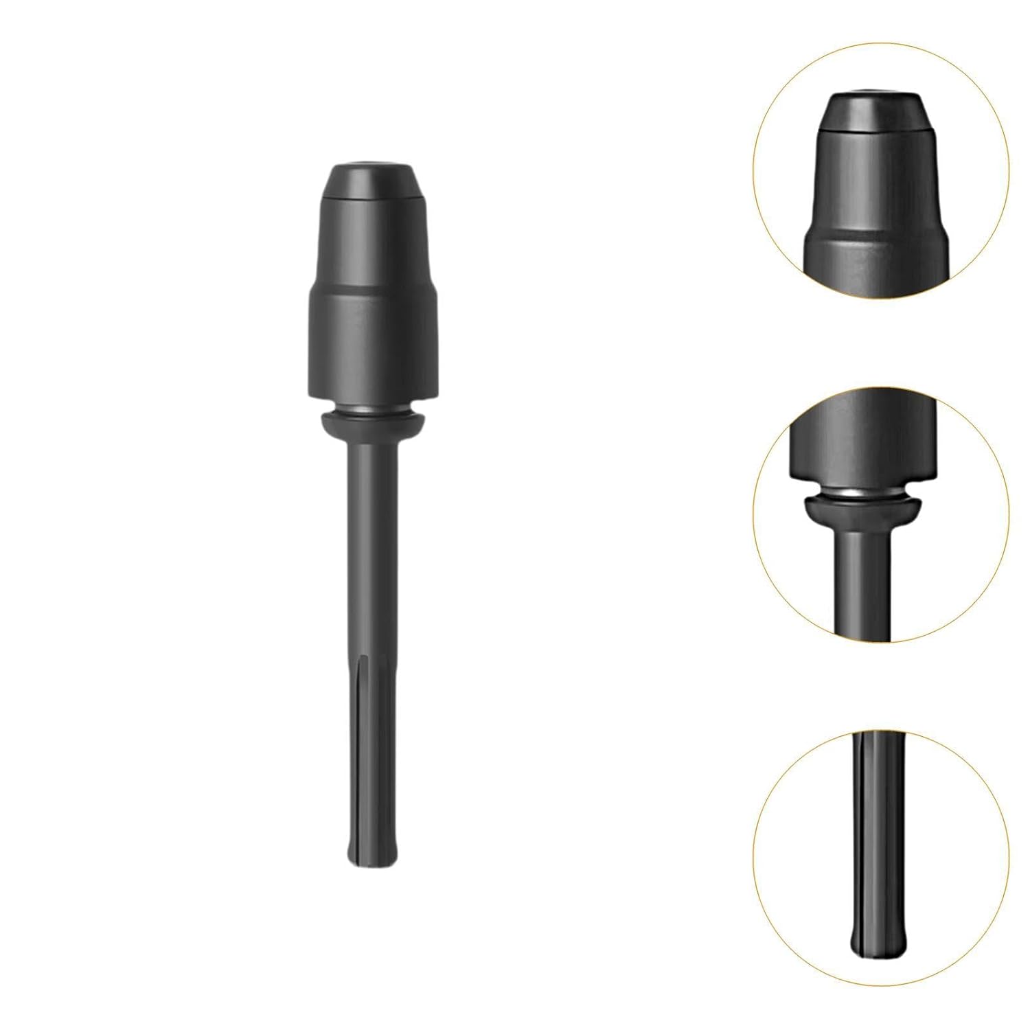 SDS Max to SDS Plus Adapter Steel Hammer Drill Adaptor Power Tool Accessories Steel Extension Sturdy Shank Quick Tool- Black