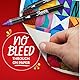 Sharpie Creative Marker Acryl-Farbstifte | Wasserbasierte Farbmarker mit Rundspitze | Schulsachen | Schwarz | 6 Stück