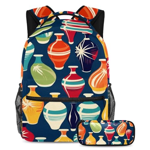 Sac à dos polyvalent ergonomique 2 pièces pour soulager le dos des élèves