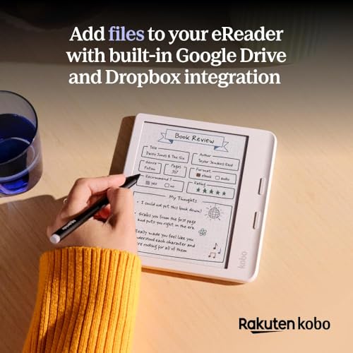 Image of Kobo Libra Colour | eReader Tablet| 7� Glare-Free Color E Ink Kaleido� 3 Display | Dark Mode Option | Audiobooks | Waterproof | Black - New Model