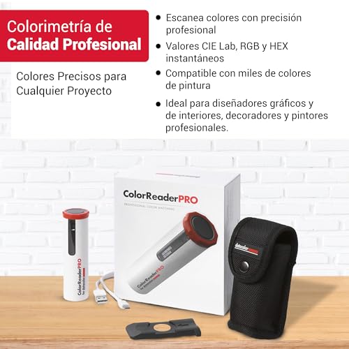 ColorReader Pro Datacolor con pantalla OLED para análisis cromático riguroso 2