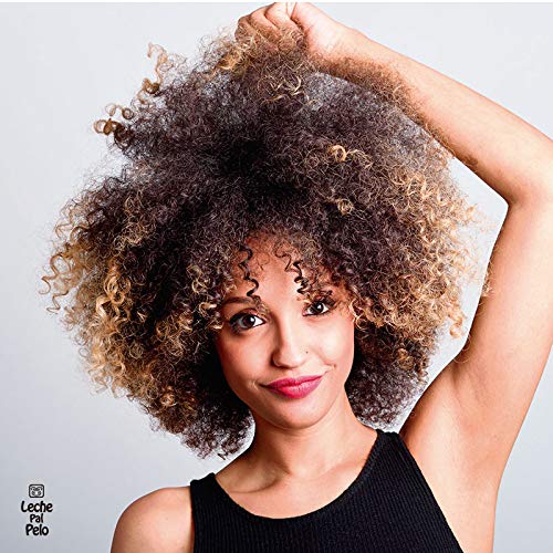 Leche Pal Pelo Rizos Afro Nourishing Hair Mask- Deep Conditioning Treatment For Dry Damaged Hair & Curly Hair With Aloe Vera, Coconut, Olive And Avocado Oils. Mascarilla Nutritiva Para Cabello Maltratado. 14.9 Oz #TOP4