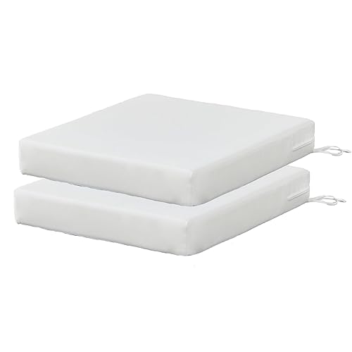 SAMTY Patio Chair Cushions Non Slip Bottom Chair Pad with