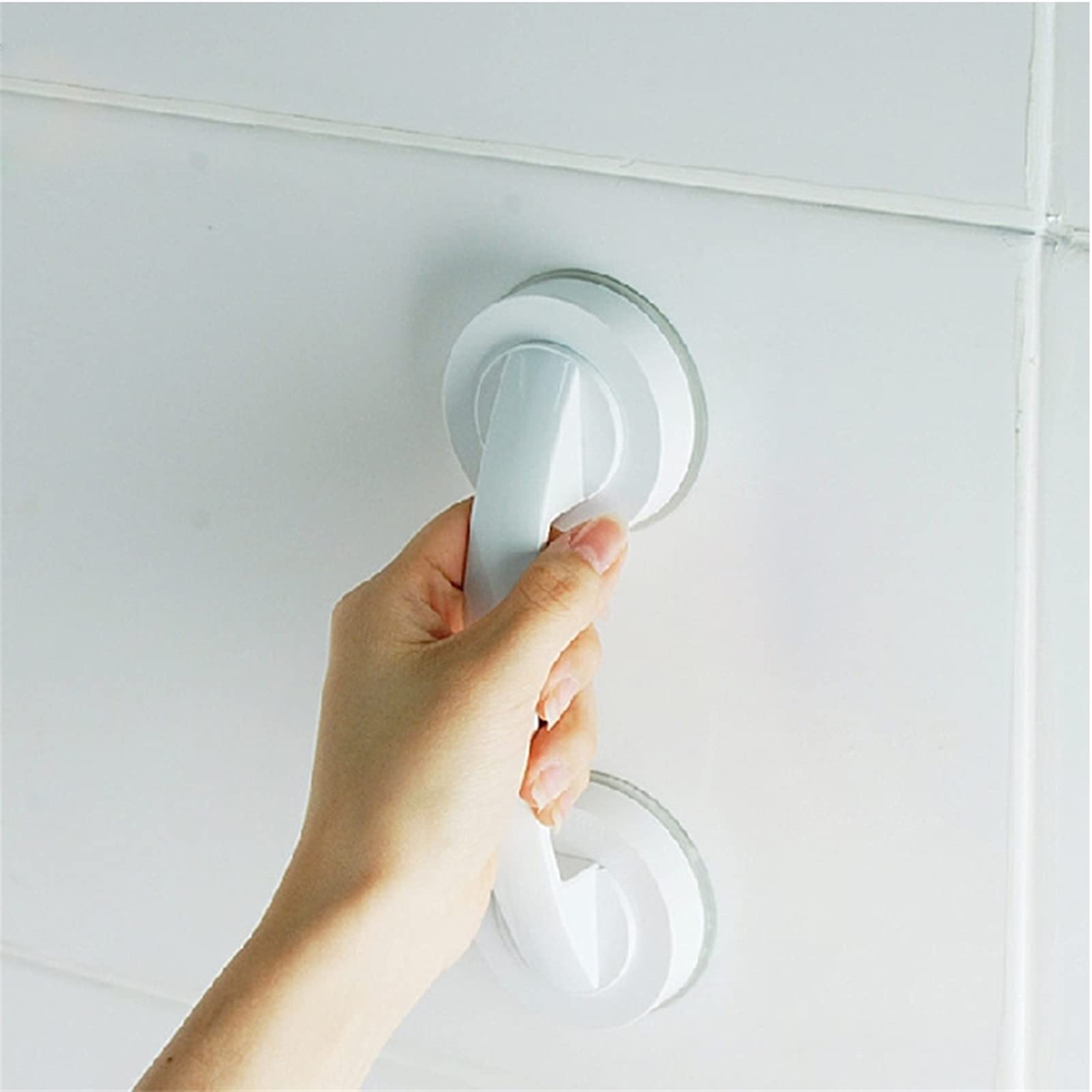Barra de Apoyo para Ducha con Ventosa, Mango de baño, Ventosa, Seguridad para la Ducha, pasamanos para niños, Agarre para riel de baño, Ventosa para Inodoro, Herramientas Antideslizantes de