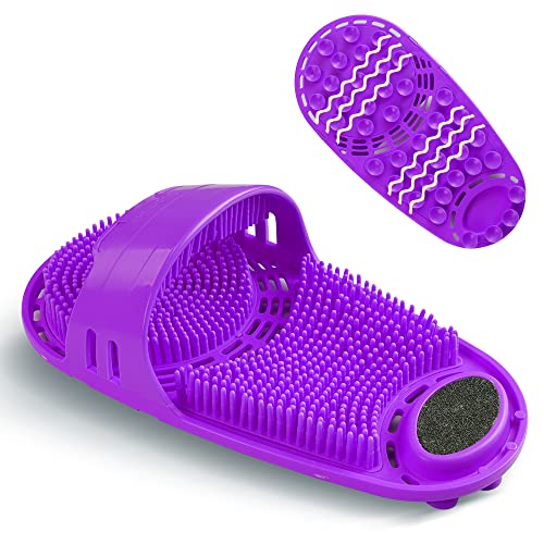 Kibhous Silicone Shower Foot Scrubber