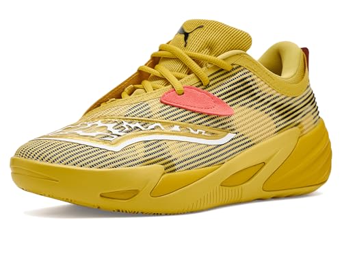 PUMA Mens X Pokemon All-Pro Nitro 2 Pikachu Basketball Sneakers Shoes - Yellow - Size 8 M