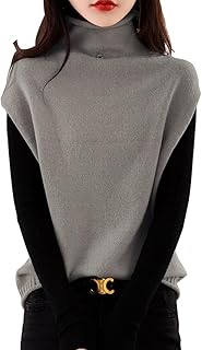 ニットベスト レディース 秋冬ベスト ニットベスト 無地 ハイカラー ノースリーブ ウールベスト ウール 大きいサイズ トップス 重ね着 ファッション エレガント ナチュラル カジュアル シンプル カラーチェンジ 30代 40代 50代