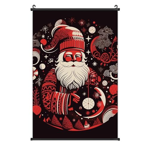 Póster de copo de nieve POLESVBM, lienzo de Navidad decorativo para pared de sala