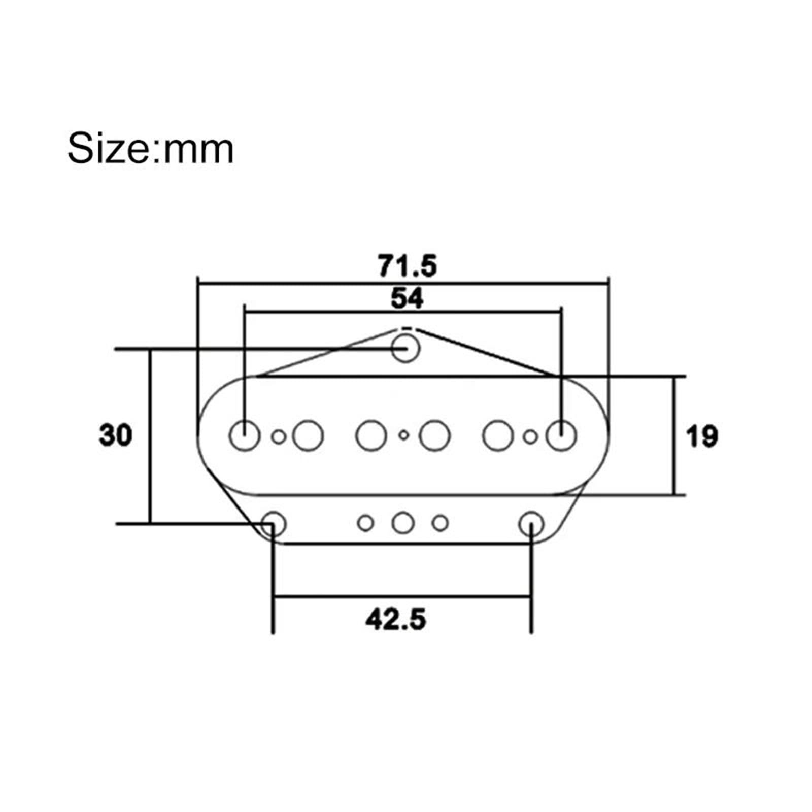Miłośnicy Muzyki Przetworniki Do Gitary Elektryczn Alnico 5 TL Pickup Bridge Fibre Bobbin Z Tkaninowym Kablem TL Bridge Pickup Czarne Części Do Gitary