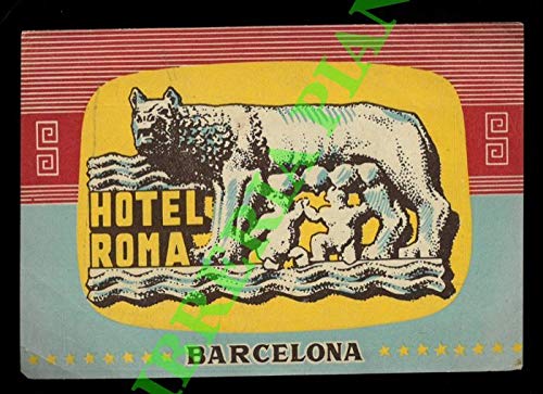  Barcelona. Hotel Roma.