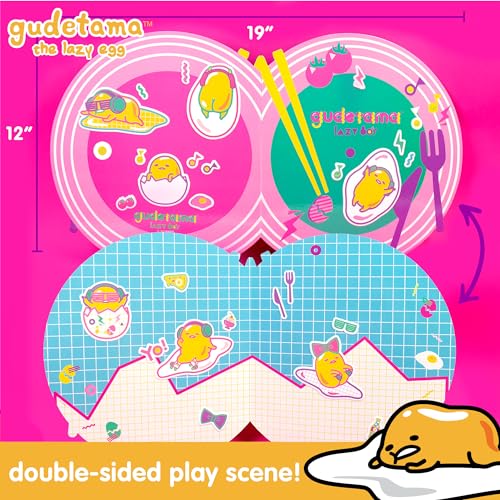 Image of Gudetama The Lazy Egg Puffy Sticker Playset
