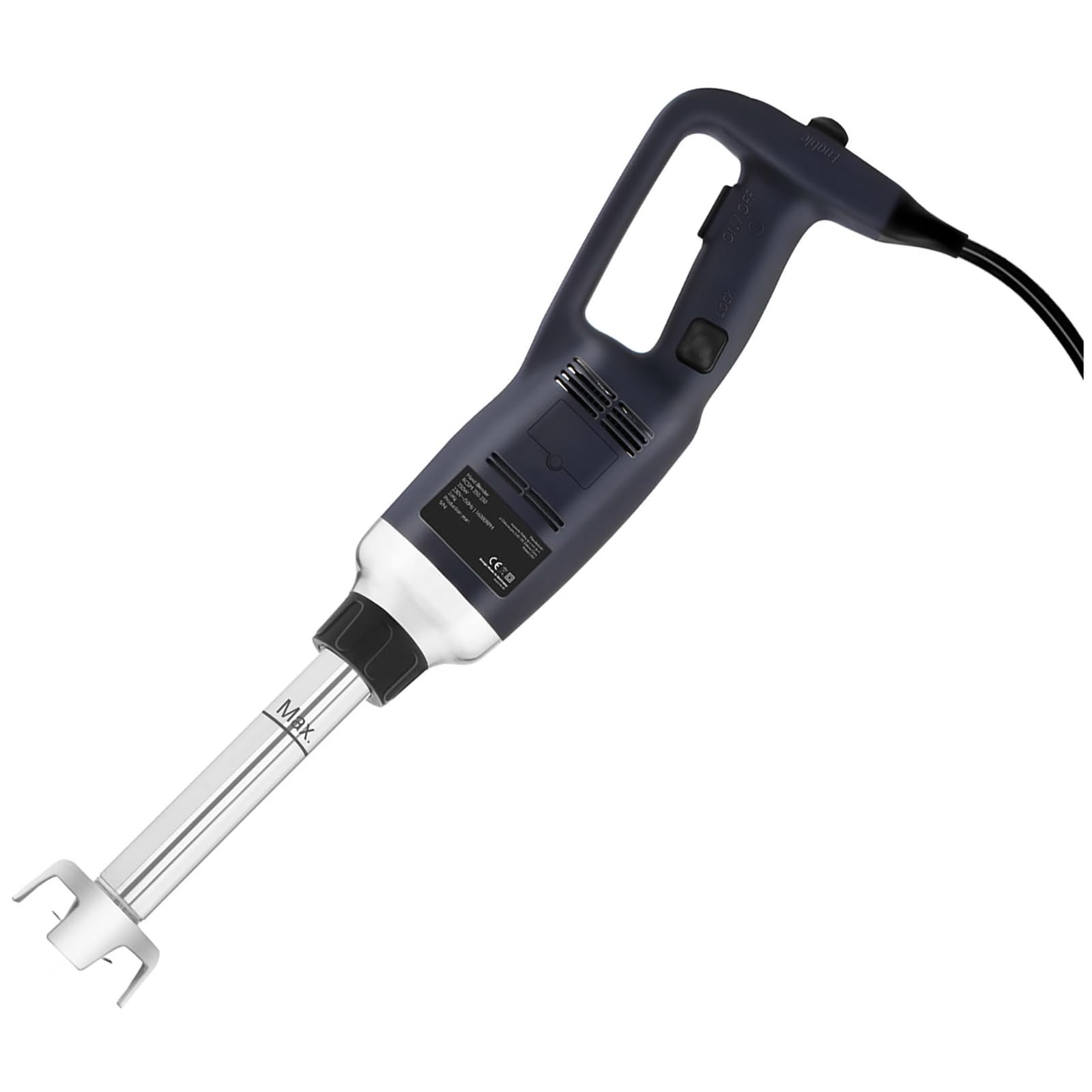 Royal Catering - RCSM-350-250 - Batidora de brazo profesional - 350 W - 250 mm - 18.000 RPM