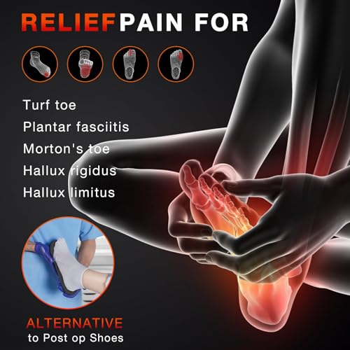 Plantilla de fibra de carbono para alivio de hallux rigidus 1 pieza miniatura 2
