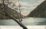 James River Passing through the Blue Ridge Mountains Virginia VA Original Antique Postcard