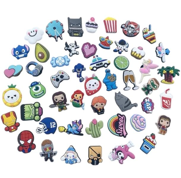 Topsale Attractive High quilaty Jibbits charms for croc shoe decoration pack of 6 (B0D9NDGJKV) Amazon Price History, Amazon Price Tracker
