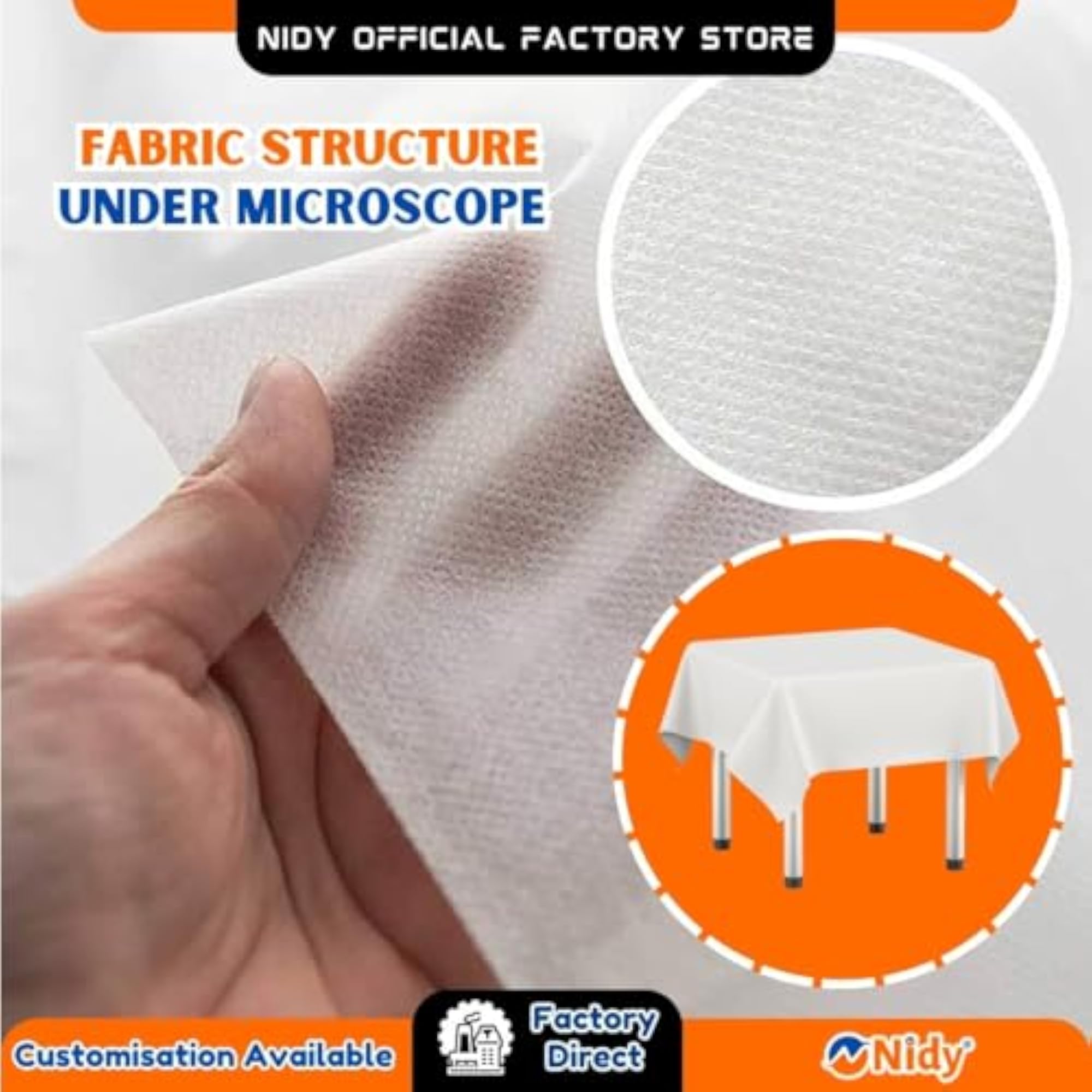 Disposable Nonwoven Tablecloth Table Cover Sheets