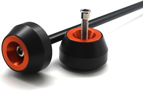 LZTIA Crash Protection for Yamaha MT-03 MT 03 MT03 2015 2016 2017 2018 2019 Motorcycle Front and Rear Axle Protector Falling Protection Color Rear