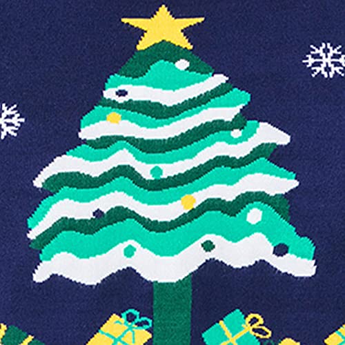 Toddler Boys Girls Christmas Sweater Long Sleeve Warm Knitted Winter Sweater Crewneck Pullover Knitwear Tops3