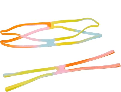 Miniatura 4 de 6 bandas elásticas de goma de silicona para libros, cámaras, arte, cocina, ejercicio, silla de playa, bolsas (coloridas)