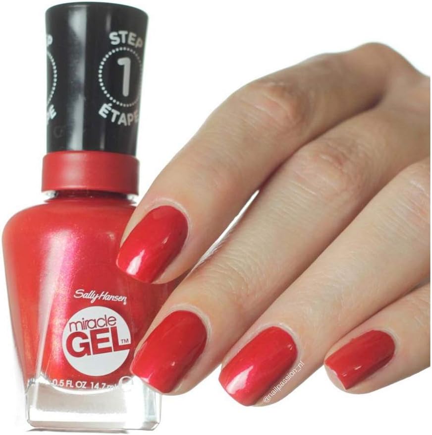 Sally Hansen Miracle Gel - Red-y Set Run