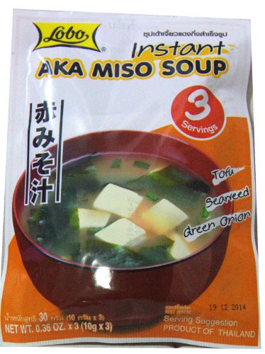 Sopa MISO instantánea (con miso rojo)