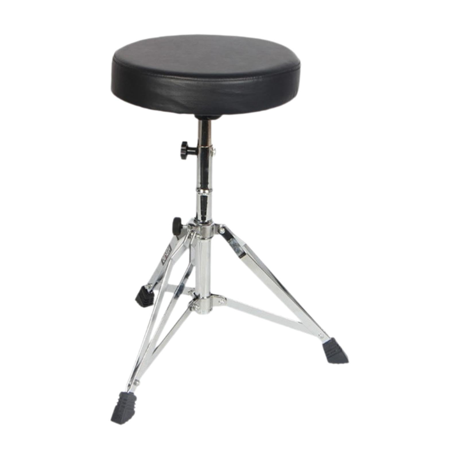 Generic Silla de Batería, Trono de Batería, Patas Antideslizantes, Cómodo Asiento de Batería, Taburete Acolchado, Taburete de Batería para Músicos, Bateristas