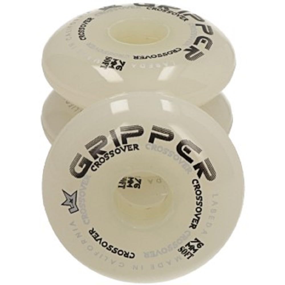 Labeda Lot de 4 roulettes antidérapantes souples Crossover