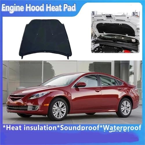 Tapis d'isolation thermique pour moteur Mazda 6 MK2 GH GZ insonorisé - 3