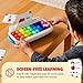 Chuckle & Roar Pop It! ABC & Spelling Keyboard – Interactive Alphabet & Sight Word Learning Toy with LED Lights, Soft Sensory Keys, 3 Grow-with-Me Modes, Screen-Free Educational Toy for Kids