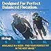 Seaview Palawan Inflatable Snorkel Vest - Premium Snorkel Jacket for Adults. Balanced Flotation, Secure Lock and Comfort Fit. for Snorkeling, Paddle-Boarding and Other Low Impact Water Sports.