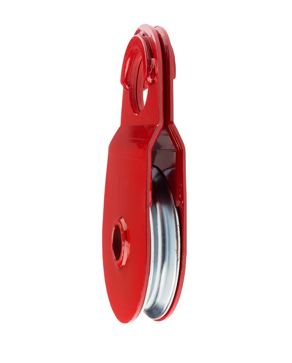 Umlenkrolle mit beweglichen Seitenblechen zul. Zugkraft LC: 10000 daN, Rollen Ø: 160 mm