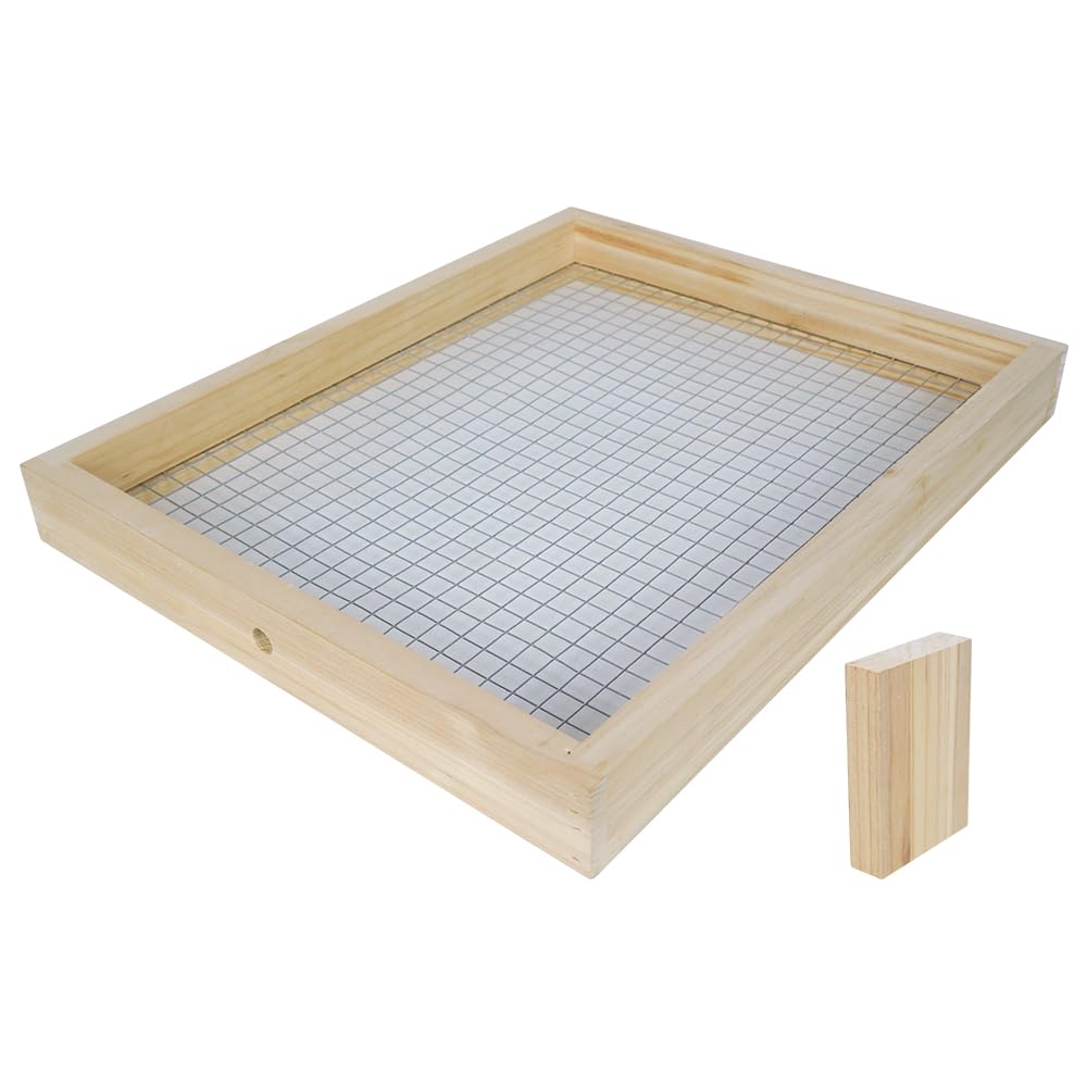 Candy Board Langstroth 10 Frame Feeder for Winter Bee Hive Candy Board Assembled (10 Frame)