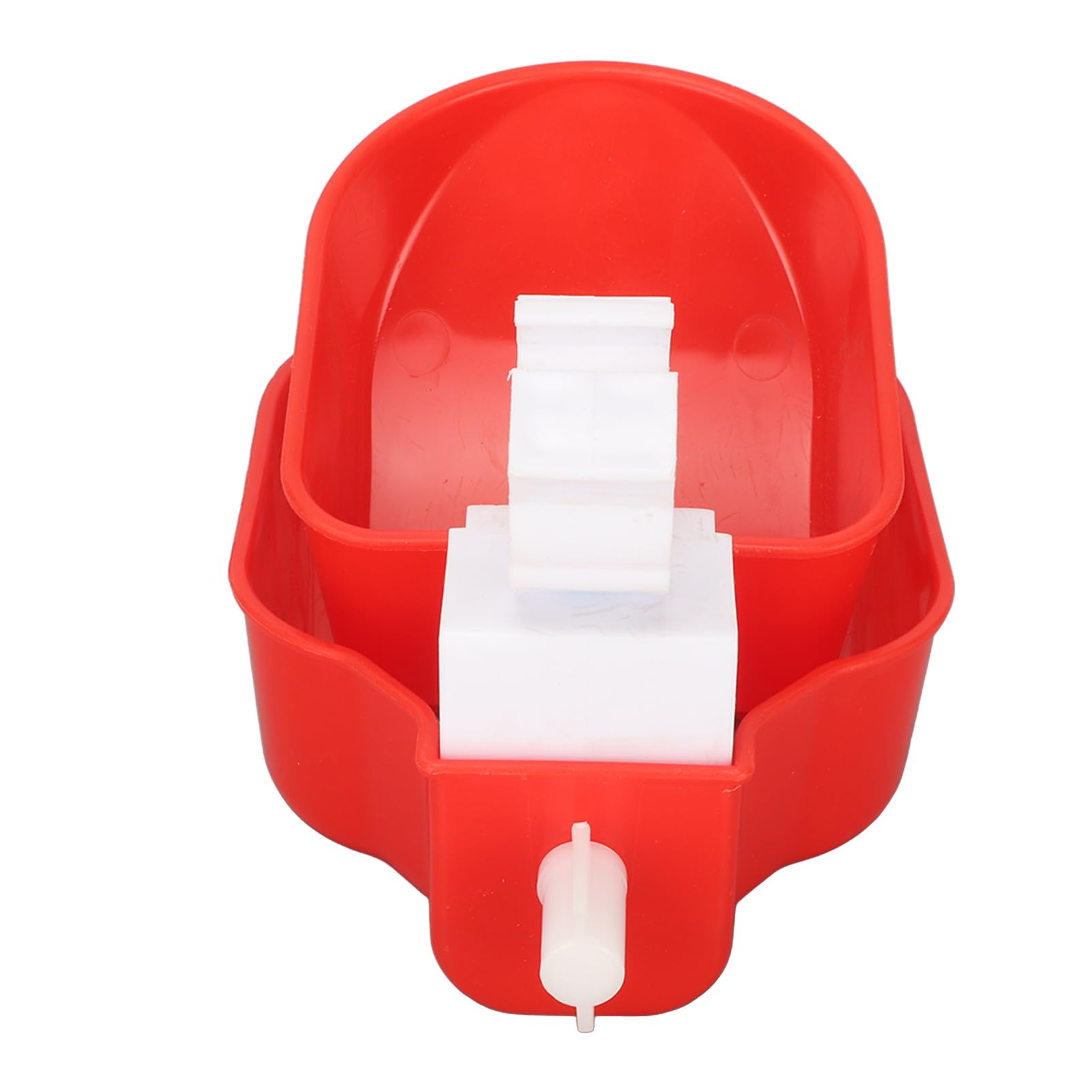 10 Vasos automáticos para Bebedero de Pollo, alimentador de Agua para Aves de Corral con Red para Pollitos, Pato, Ganso, Pavo, Conejito, Fuente de plástico para Jaula de Pollo,