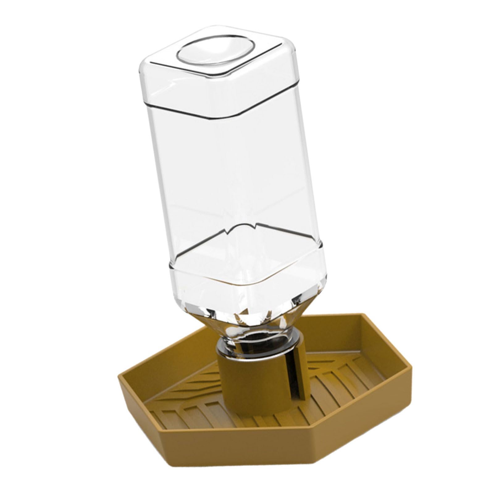 NEWFT Reptiles Water Feeder Bowl Food Feeder Water Bottle For Reptiles Pet Antislip Automatic Water Dispenser for Lizards