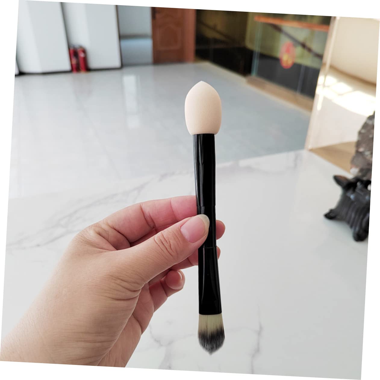 HAPINARY Dual-ended Makeup Brush Set Eyeshadow Brush Perfect for Women Girls Portable Easy to Clean