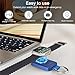 i.VALUX for Apple Watch Charger Portable Magnetic i Watch Charger, Keychain Travel Accessories Smart Wireless Charging Battery Pack Power Bank for Apple Watch Series 11/10/9/8/7/6/5/4/3/2/1/SE/Ultra