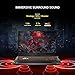 ASUS TUF Gaming A17 Gaming Laptop, 17.3” 144Hz FHD IPS-Type Display, AMD Ryzen 5 4600H, GeForce GTX 1650, 8GB DDR4, 512GB PCIe SSD, RGB Keyboard, Windows 11 Home, Bonfire Black Color, FA706IH-RS53