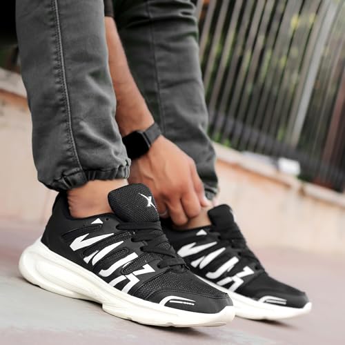 Image of Kraasa GenZ-13 Running Shoes for Men | Walking & Gym Shoes | Lightweight Shoes for Men