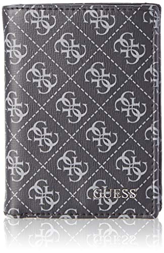 Preisvergleich Produktbild Guess Herren Manhattan Logo Geldbörse, Schwarz (Black), 1x10.3x9 Centimeters