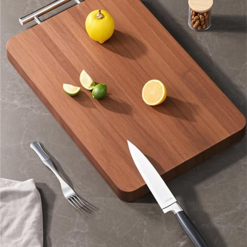 Home Use Solid Wood Chopping Board Kitchen Specific Sided Square Cutting