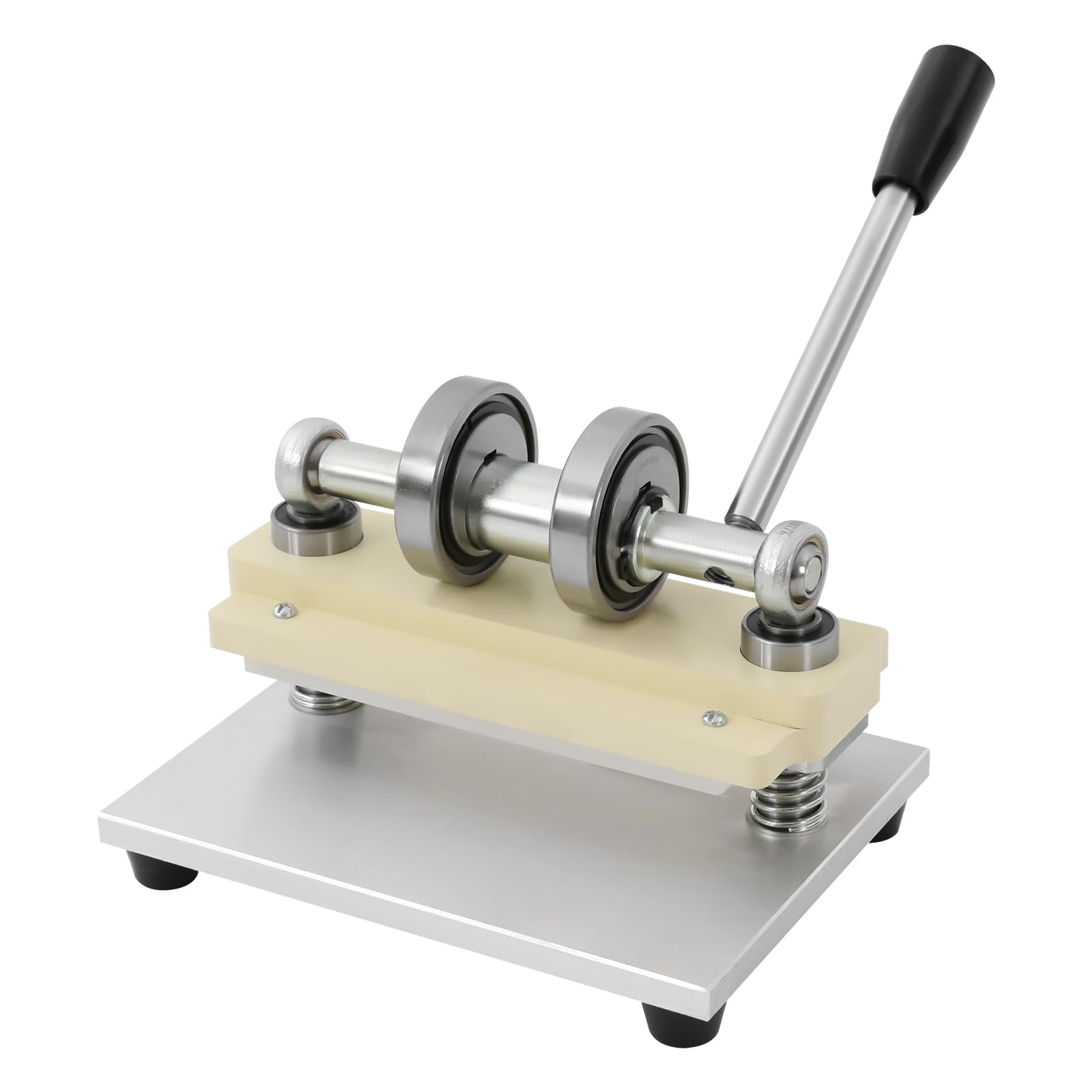 Manuelle Leder-Stanzmaschine, Prägemaschine Lederschneidemaschine Handpresse Hochpräzise Stanzmaschine für Bastelarbeiten Verpackungsherstellung und Heimwerkerprojekte